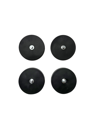 Rubber Magnets - 4 Pack