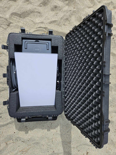 SATGEAR S1 - Gen 3 Rolling Starlink Hard Case with Trolley Handle for 700W Battery